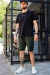 Шорти Джоггери Without Man XL Dark Green - изображение 3
