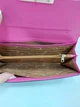 Кошелек - клатч женский CEFIRO 21,5 х10 см Черный с малиновым - изображение 6