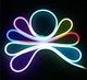 Світлодіодний гнучкий неон PROLUM 5050-60 IP68 24V RGB FULL COLOR IC1903, RGB (Pixel Full Color) - зображення 6