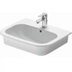 Умивальник врізний DURAVIT D-Code на стільницю 545x435x180мм прямокутний білий 0337540000 - зображення 1