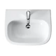 Умивальник врізний DURAVIT D-Code на стільницю 545x435x180мм прямокутний білий 0337540000 - зображення 4