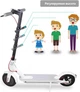Дитяча ручка, Руль для електросамокату, Xiaomi, Segway, Ninebot та інші, універсальний, салатовий - зображення 3