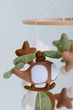 Детский мобиль на кроватку для младенцев WooolyWool «Мишка-летчик» - изображение 4