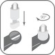 Детская зубная щетка Paro Swiss M27 средней жесткости Розовая в целлофановой упаковке (7.9744/5) - изображение 3