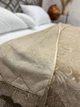 Велюровый плед с кружевом Casablanket 230х240 Бежевый - изображение 3