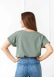 Fashions • Блузка жіноча Mystery Fashions 46-48 оливковий (4170-фг) - зображення 2