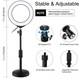 Кольцевая USB RGBW LED лампа Puluz PKT3047B 6.2" + настольное крепление - изображение 2