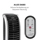 Кондиціонер Klarstein Maxfresh Fan Air Cooler Чорний - зображення 2