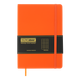 Деловой блокнот Buromax Touch Me А5 96 л в клетку обложка из искусственной кожи оранжевый (BM.295102-11) - изображение 1