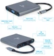 Stacja dokująca Cablexpert USB-C 6-w-1 (A-CM-COMBO6-01) - obraz 3