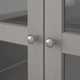 Книжкова шафа / скляні двері IKEA HAVSTA 203x47x212 см сіра (492.659.23) - зображення 5