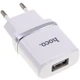 МЗП Hoco C11 USB Charger 1A Білий - зображення 1