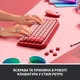 Клавіатура Logitech POP Keys Wireless Mechanical Keyboard Rose (920-010718) - зображення 4