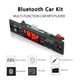 MP3 плеер автомобильный Аудио FM Bluetooth GRB AUX USB SD с пультом - изображение 7