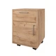 Тумба мобильная в офис Loft Details VV-450-2-1 дуб крафт золотой - изображение 4