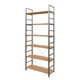 Стеллаж металлический Loft Details M-190-2 дуб крафт золотой - изображение 7