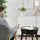 Журнальний столик з очищувачем повітря IKEA STARKVIND дубовий шпон / темно-коричневий (805.019.51) - изображение 3