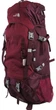 Туристичний рюкзак Rocktrail IAN384282 60L Бордовий - зображення 5