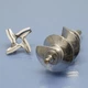 Шнек и нож мясорубки Moulinex HV8, HV4, HV2, HV6 - изображение 2
