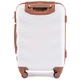 Чемодан мини (XS) под ручную кладь Wings 402 Albatross 50x35x20 см 25 л Молочный (Dirty white) - изображение 5