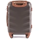 Чемодан малый (S) для ручной клади Wings 402 Albatross 55x38x23 см 36 л Кофейный (Coffee) - изображение 7