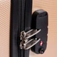 Большой чемодан из поликарбоната на 4 сдвоенных колесах Wings PC190 L 90л Шампань (Champagne) - изображение 5