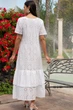 Длинное платье для женщин Fresh Cotton 22F-538 C 44(M) Белый - изображение 2