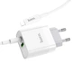 Зарядное устройство Hoco C80A PD 20W + QC3.0 Type-C to Lightning White - изображение 1