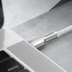 Кабель швидкого заряджання Type-C to Type-C Baseus Cafule Metal White 100W Fast Charge (5A) 1m, білий (CATJK-C02) - зображення 9