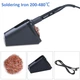 Паяльна станція з феном JCD 8206 800W з РК-дисплеєм + насадки для фена + USB (101429) - зображення 9