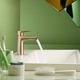 Cмеситель для умывальника однорычажный HANSGROHE TALIS E брона латунь с донным клапаном 71710140 - изображение 5