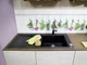 Мойка для кухни HANSGROHE гранитная S514-F450 1050x510мм прямоугольная врезная без сифона черная 43314170 - изображение 8
