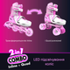 Роликовые коньки Neon Combo Skates Розовые 34-37 (NT10P4) - изображение 9