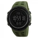 Тактические часы для военных Skmei 1251 Army Green - изображение 1