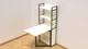 Стол книжка с этажеркой Практик 2 Ferrum-decor 1555x640x990 Черный металл ДСП Белый 16 мм (PRA201) - изображение 1