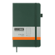 Книга записна Buromax Etalon 125х195мм 96 аркушів у лінію обкладинка зі штучної шкіри зелений (BM.291260-04) - зображення 1