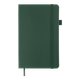 Книга записна Buromax Etalon 125х195мм 96 аркушів у лінію обкладинка зі штучної шкіри зелений (BM.291260-04) - зображення 2