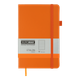 Книга записна Buromax Etalon 125х195мм 96 аркушів у лінію обкладинка зі штучної шкіри помаранчевий (BM.291260-11) - зображення 1