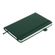 Книга записна Buromax Etalon 125х195мм 96 аркушів у лінію обкладинка зі штучної шкіри зелений (BM.291260-04) - зображення 3