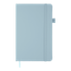 Книга записна Buromax Etalon 125х195мм 96 аркушів у лінію обкладинка зі штучної шкіри блакитний (BM.291260-14) - зображення 2