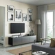 Тумба під телевізор з дверцятами IKEA BESTA 180x42x38 см (294.221.89) - зображення 6