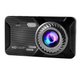 Відеореєстратор для автомобілів DVR T709 TOUCH SCREEN LCD-4" 2 камери (5мР), 1080P Full HD, парк.режим, метал.корпус - зображення 1