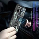 Чехол Military Shield для Xiaomi Poco M5s бампер противоударный с подставкой Turquoise - изображение 2