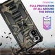 Чехол Military Shield для Xiaomi Poco M5s бампер противоударный с подставкой Khaki - изображение 5