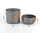Набор туристической посуды Cooking Set DS-101, оранжевые ручки - изображение 2