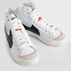 Damskie Buty sportowe za kostkę Nike Blazer Mid 77 DQ1471-100 36.5 (6US) 23 cm White/Black-White-Sail (195866296930) - obraz 2