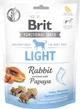 Лакомство для собак Brit Care Light кролик с папайей 150 г (8595602539956) - изображение 1