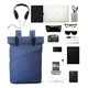 Городской рюкзак для ноутбука 15.6” BAGSMART Синий (BM0140006A031) - изображение 4