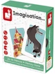 Настольная игра мемо Janod Воображение (J02753) (3700217327538) - изображение 1