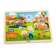 Дерев'яний пазл Viga Toys Пори року: осінь, 24 ел. (SKU-51271) 30 x 1 x 27 см - зображення 1